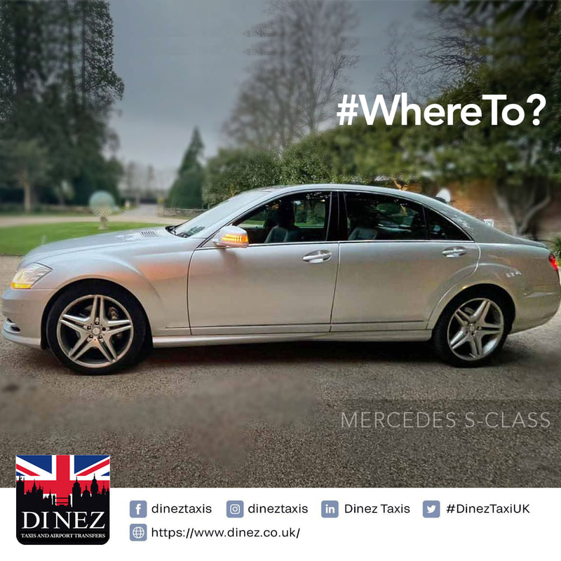 #WhereTo? A Silver S Class 350 Mercedes parked in front of a hotel